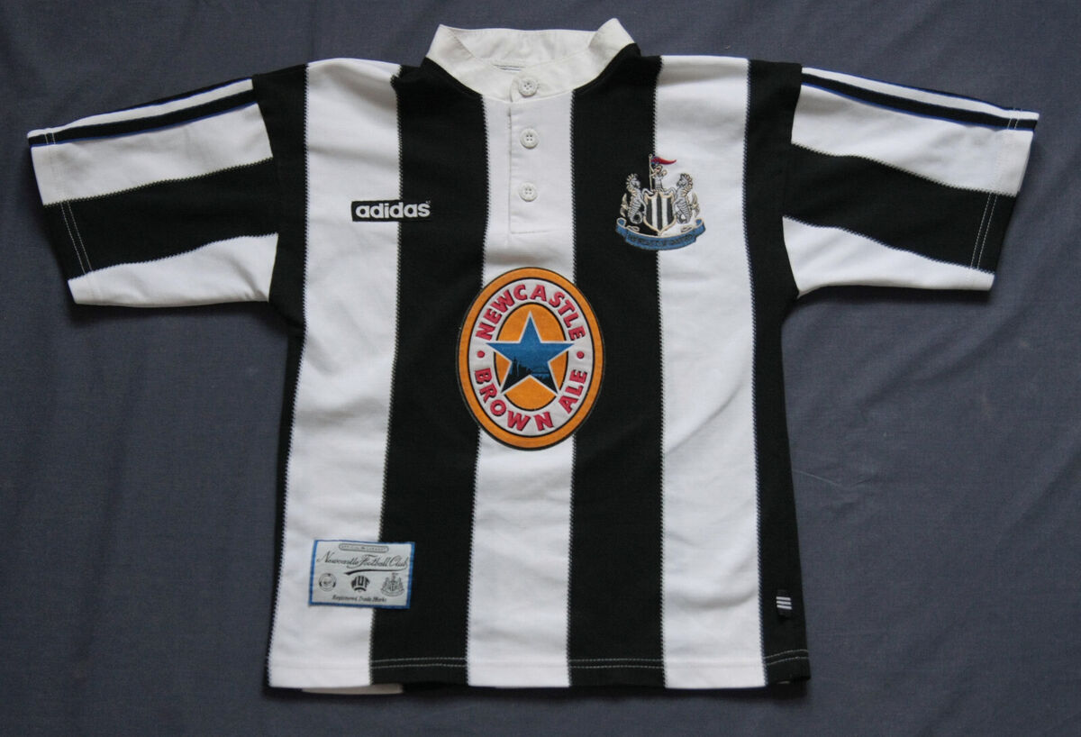 Adidas Newcastle United Football Shirt Jersey Vintage 90s Adidas Newcastle United Football Shirt Jersey Vintage 90s