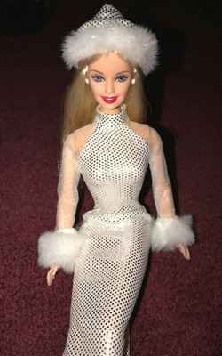 barbie silver dress