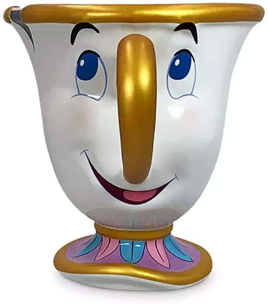 Nuevo Oficial Disney Parks la Bella y la Bestia Chip Taza de Cerámica