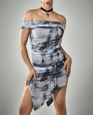 Urban Outfitters Silence + Noise Arianna Asymmetrical Midi Dress Size S RRP: £59