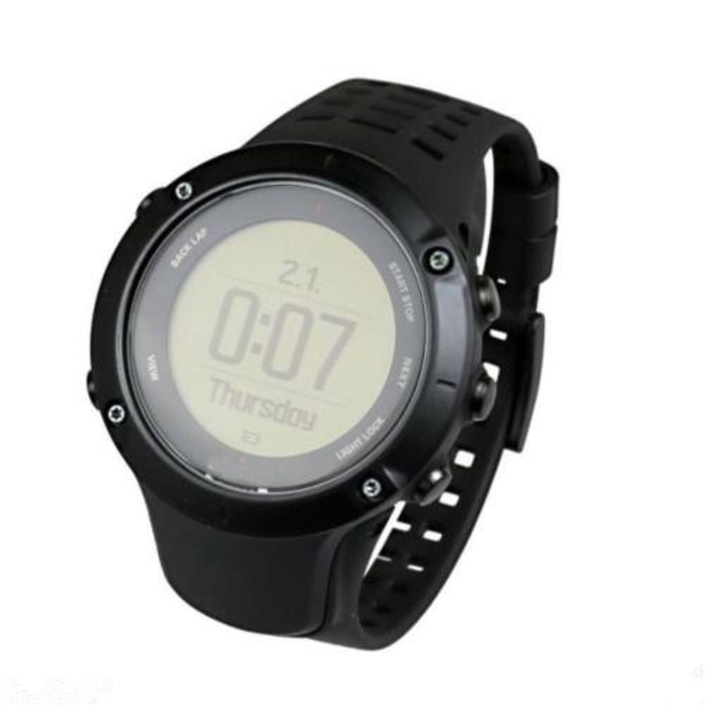 Rubber Smart Watch Band Replace Strap Black For Suunto Ambit 3 Peak/Ambit 2 A