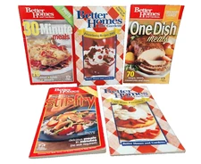 Lot 5 ~ Better Homes & Gardens~Mini Cookbooks ~ Supplements
