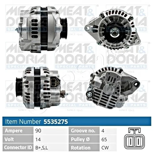 Alternator For MITSUBISHI L 200 400 95-07 MD354804 | eBay