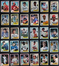 1981 Fleer Baseball Cards Complete Your Set You U Pick From List 1-220