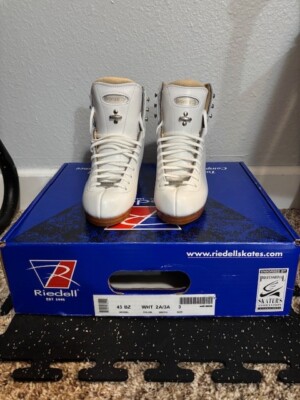 Riedell 3 2A/3A Riedell 435 Bronze Star White Figure Skates