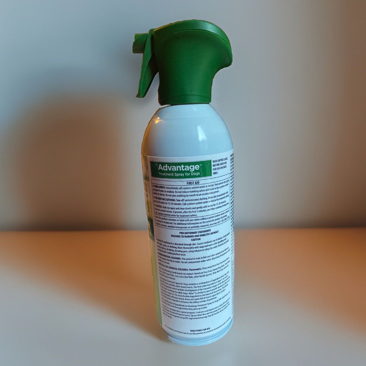 Advantage Flea Treatment Spray for Dogs 8 oz Kills Fleas, Ticks