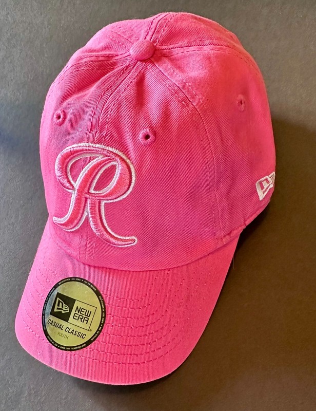 NEW Tacoma Rainiers YOUTH Baseball Cap Hat by New Era - PINK