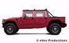 Elite Premium Custom HUMMER Waterproof Cover For  H-1 w/ Open Top