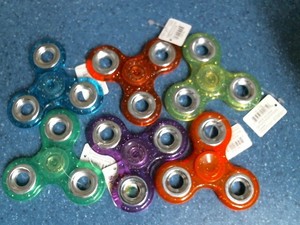 glitter fidget spinner