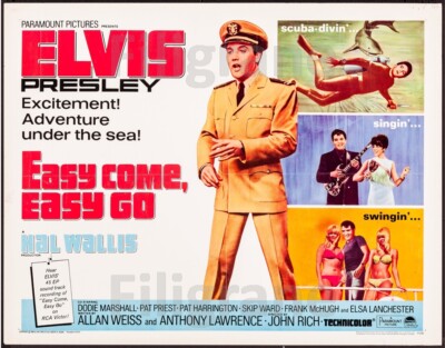 EASY COME EASY GO FILM Rghh - POSTER HQ 40x60cm eines KINO POSTER
