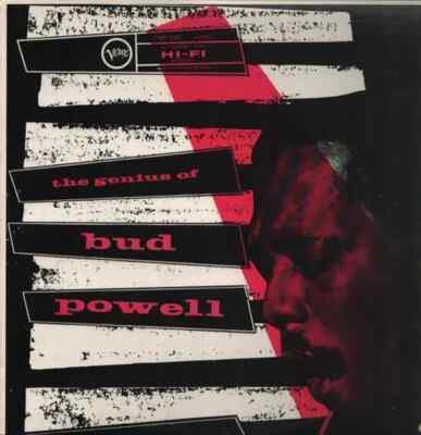 LP Bud Powell The Genius of Bud Powell INSERT, MONO JAPAN NEAR