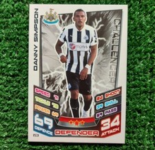 CARD TOPPS PREMIER LEAGUE 2012/13 NEWCASTLE N°153 SIMPSON CARTA 2013 ⚽️