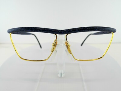 VINTAGE FERRE GFF 32/S (704) BLUE/ GOLD  58-16-130 TITANIUM Eyeglass Frame
