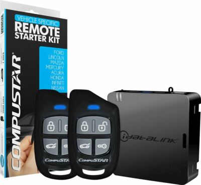 NEW Compustar RSG6-FO2 Remote Starter Kit Ford Lincoln Mazda Mercury Acura Honda