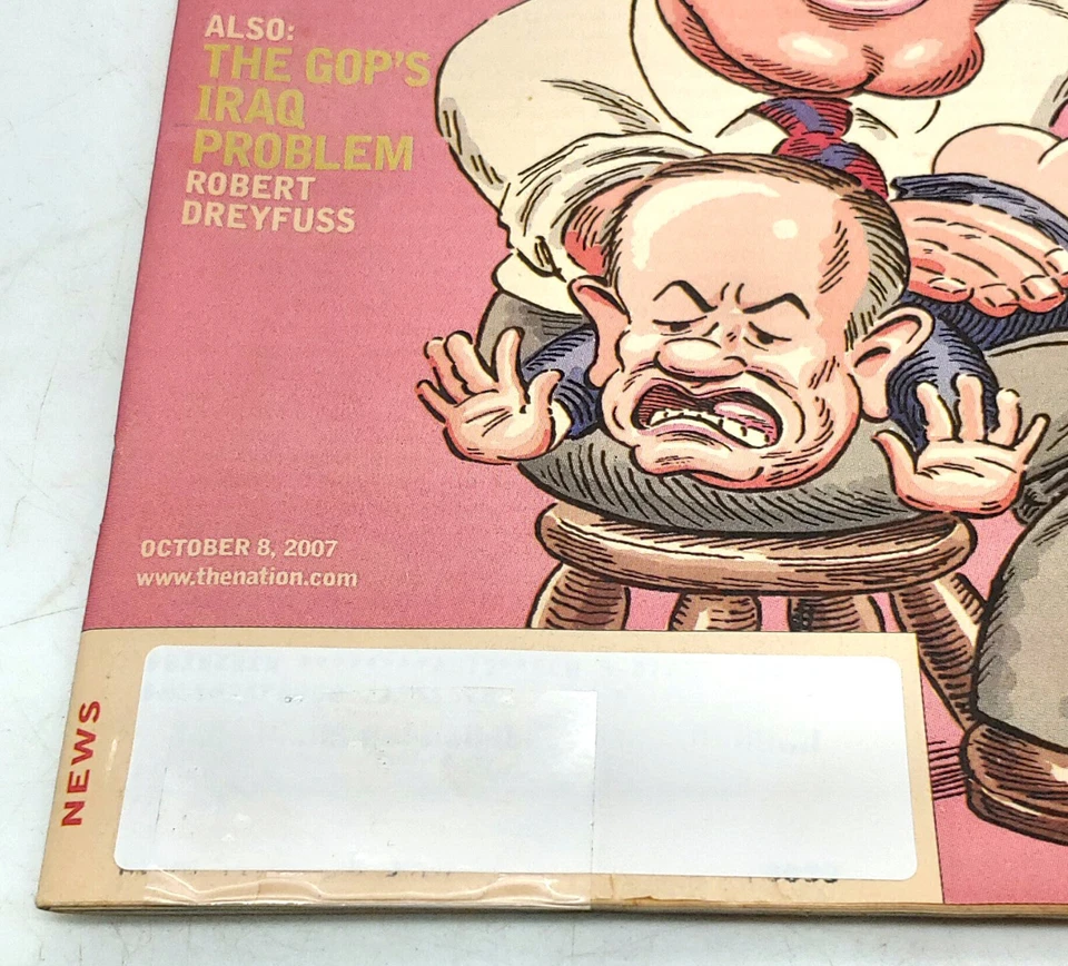 The Nation October 8, 2007 Magazine Darwin & His Critics Olbermann Rules (As-Is) Foto 4 de 4