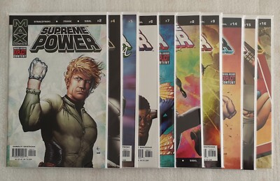 Supreme Power Vol.1 #2,4,5,6,7,8,9,11,12,14,15,16 (2003) MAX COMICS - EXPLIZIT