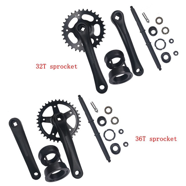 Wide Pedal Crank Assembly kit 32T OR 36T For 66cc/80cc Gas motorized bike eBay