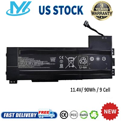  VV09XL Battery For HP ZBook 15 G3 G4 Series 808452-001 808452-002 HSTNN-DB7D