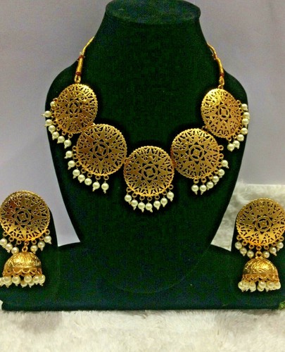 Indian Bollywood Gold Plated Pearl 