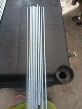 10-24   Fully Threaded Rod 12" Long.  Zinc Coated Qty (10)