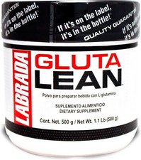 Labrada Glutalean Pure L-Glutamine Powder 5g 500 Grams 100 Servings Unflavored
