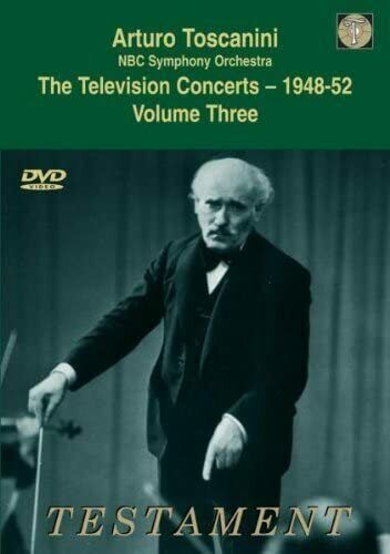 DVD - Arturo Toscanini - Vol 3 Tres - Conciertos de Televisión 1948-52 - Muy Bonito - Imagen 1 de 2