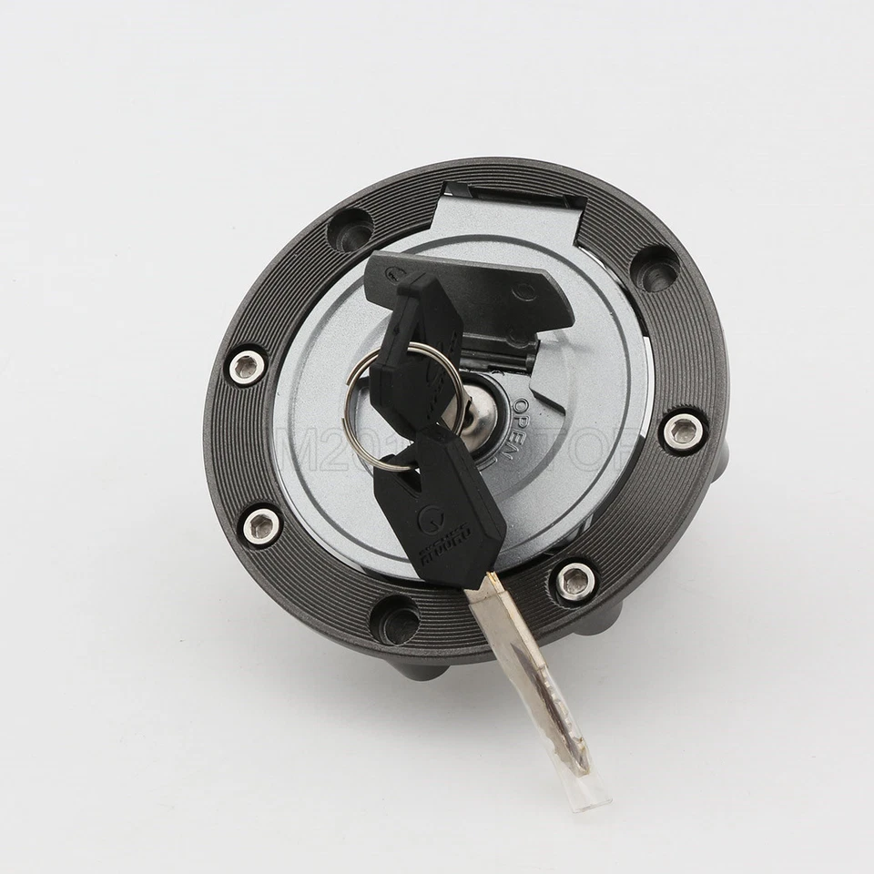 Ignition Switch Fuel Gas Cap Seat Key Lock Key for Yamaha YZF R1 R6 FJR1300 - Imagem 4 de 4