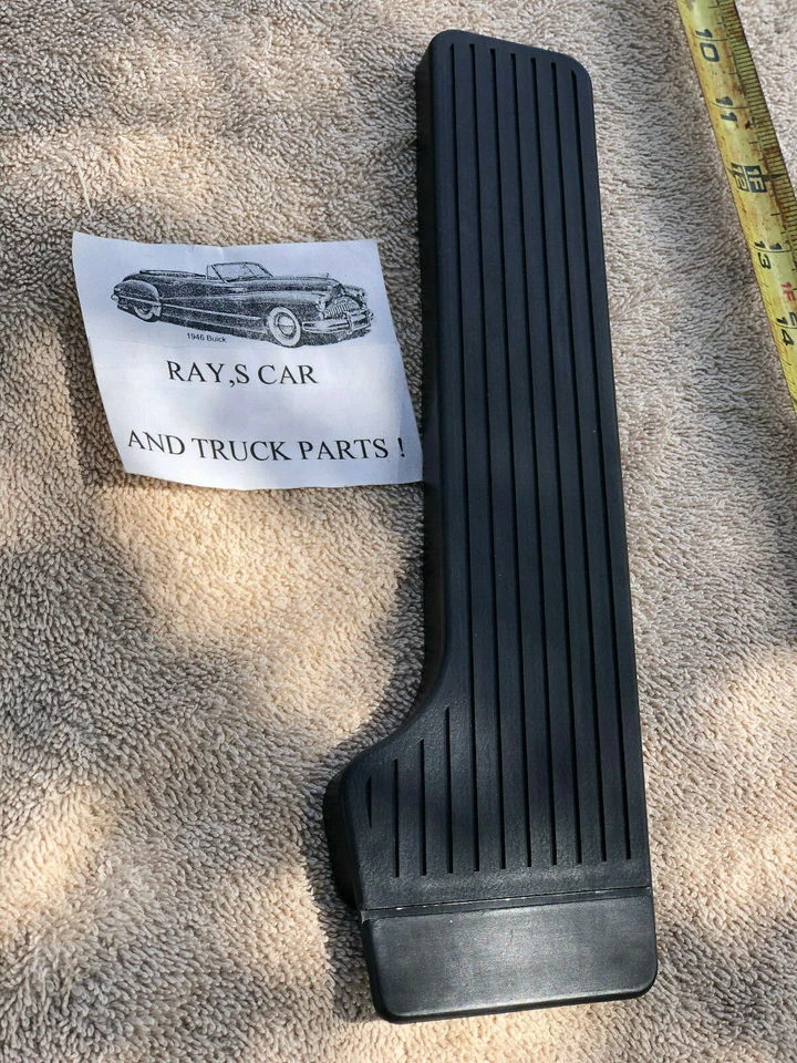 59 TO 64 IMPALA , BEL AIR , BISCAYNE EL CAMINO REPLACEMENT PEDAL SET WITH BOWTIE - Image 4 of 4