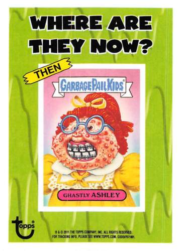 GARBAGE PAIL KIDS 2011 FLASHBACK SERIES 2 PICK-A-CARD YELLOW BASE STICKERS TOPPS - Picture 289 of 321