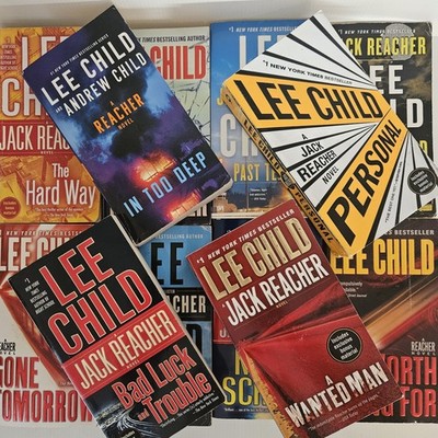 Lee Child Jack Reacher Paperbacks - YOU CHOOSE Lot - BUY 3 GET 1 FREE