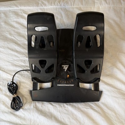 Thrustmaster T-Flight Rudder Pedals TFRP Flight Simulator Xbox PC Tested Working