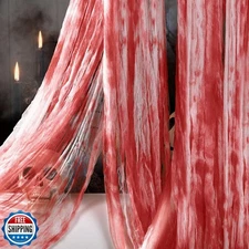 Vellibring 400" x 85" Halloween Creepy Cloth Decoration, Large Bloody Spooky 