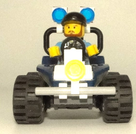 Used LEGO #60006 City POLICE ATV - w/ Minifigures & Manual