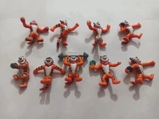 Vintage Lot Of 9 Figures Tigre Toño Olímpics Kellogg's Cereal Sonric's Mexico