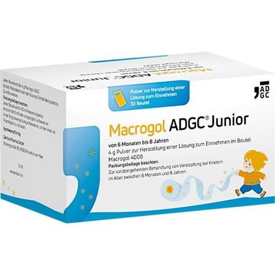 MACROGOL ADGC Junior 6M-8J 4g Plv.z.H.e.L.z.Einn. 30 ST PZN 19379947