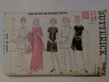 Butterick 5495 Dress Tunic Skirt Pants Kimono Sewing Pattern Ladies 40 22 UC VTG