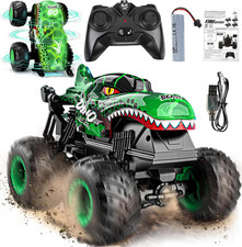 Monster Truck Toys - Remote Control Monster Truck with Light  Music, Dinosaur T