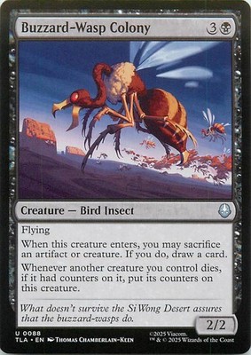 Buzzard-Wasp Colony - U88 - MTG - Avatar: The Last Airbender (TLA)