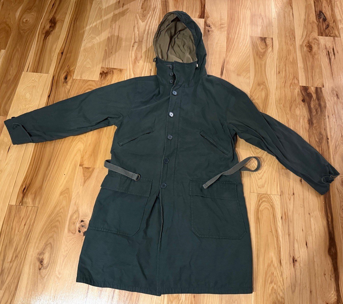 Vintage The J. Peterman Company Reversable Jacket Parka Coat Men’s Medium