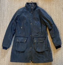 Barbour Women’s Brittania Dark Khaki Green Waxed Jacket