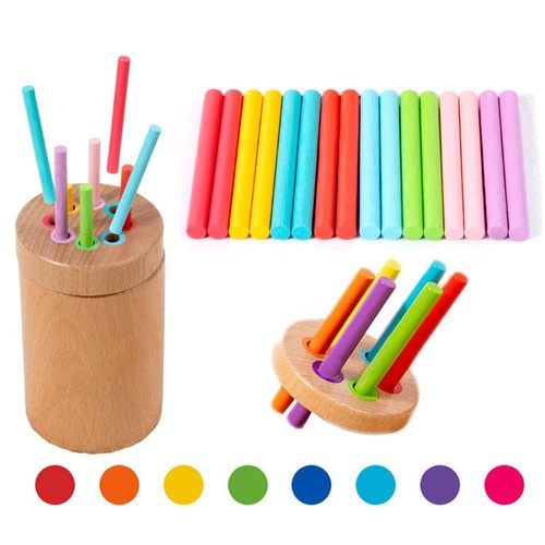 Toys Color Classification Cup for Kids,Early Educational Color Sorting ...
