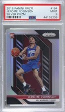 2018-19 Panini Prizm Silver Prizm Jerome Robinson #194 PSA 9 MINT qg9
