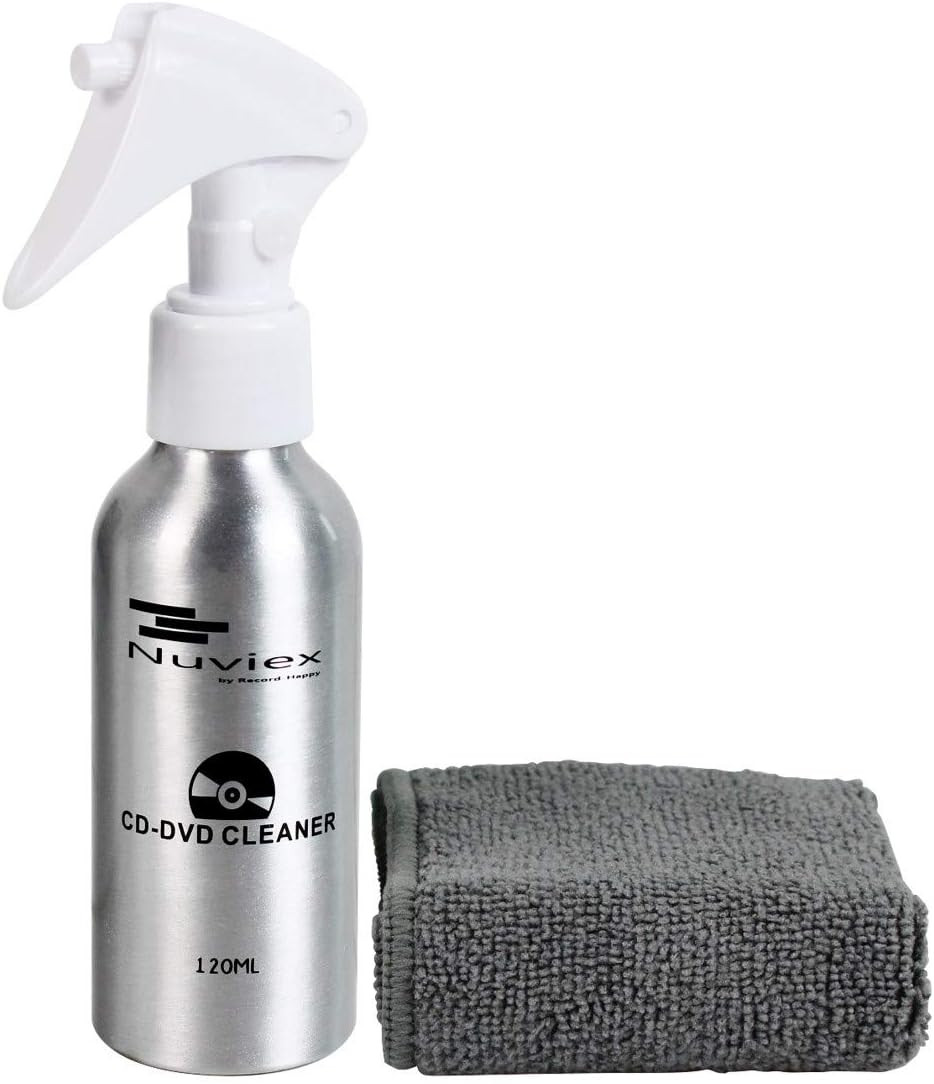 CD DVD Cleaner Solution Spray Fluid - Premium Compact Disc C