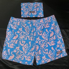 Men's Vineyard Vines Swim Trunks XL Mesh Lined Shorts Packable Bag