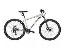 Carrera Vengeance Mountain Bike 18" XL Front Suspension, Silver, 27.5"