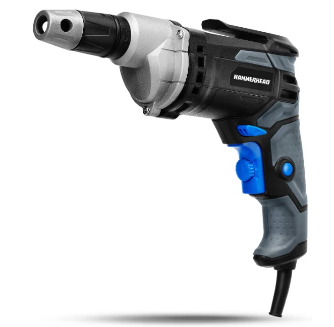 Destornillador para paneles de yeso Hammerhead de 4,3 amperios - Herramienta eléctrica con cable HASG043 200 RPM pistola Foto 2 de 4