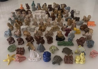 Wade England Whimsies Figurines Set Lot Of 99