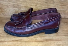 Weejuns Bass Shoes Wm 6 M Marietta II Classic Burgundy Tassel Kiltie Loafers