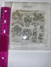 CLOSE TO MY HEART MY ACRYLIX ACRYLIC STAMP SET-WHAT A GREAT DAY B1054