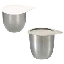 Nickel Crucible with Lid Cap 50ml-100ml - Chemistry Lab Supplies 1 Pcs Silver $